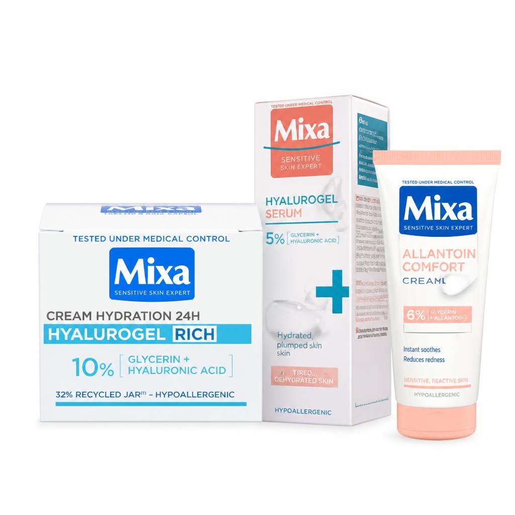 Mixa kreme 50 ml do 400 ml Akcija u trgovini Spar