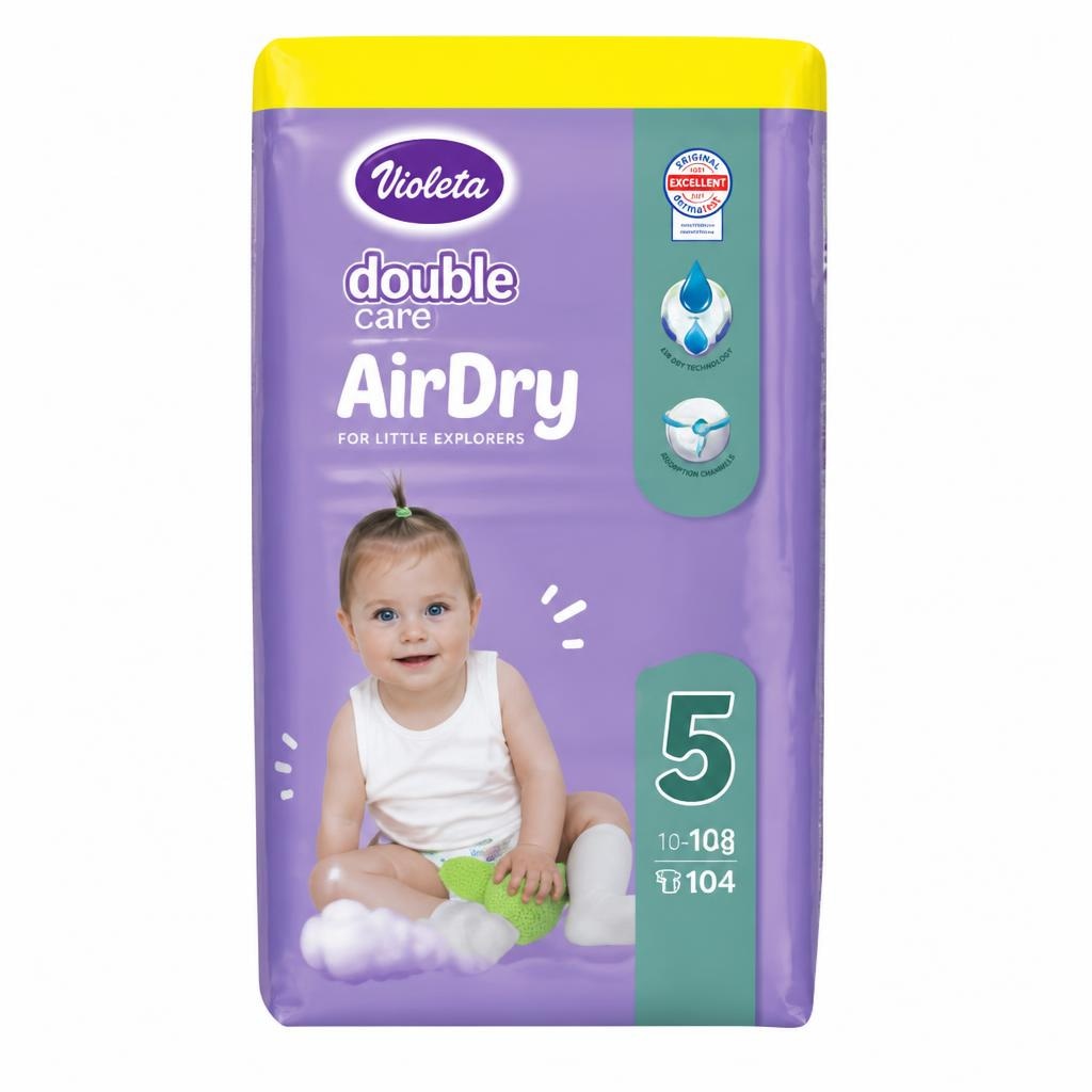 Violeta pelene Air Dry 104 kom Akcija u trgovini Boso