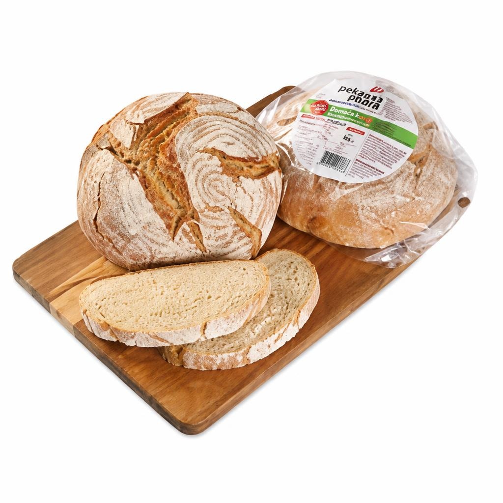 Kruh Domaća Kora 530 g / 500 g Akcija u trgovini Konzum