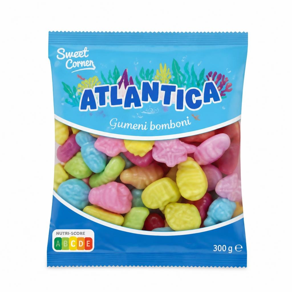 Sweet Corner gumeni bomboni Atlantica 300 g Akcija u trgovini Lidl