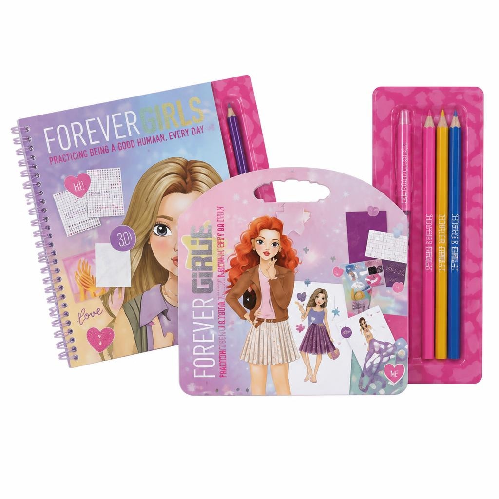 Kreativna bilježnica FOREVER GIRLIE Akcija u trgovini Lidl