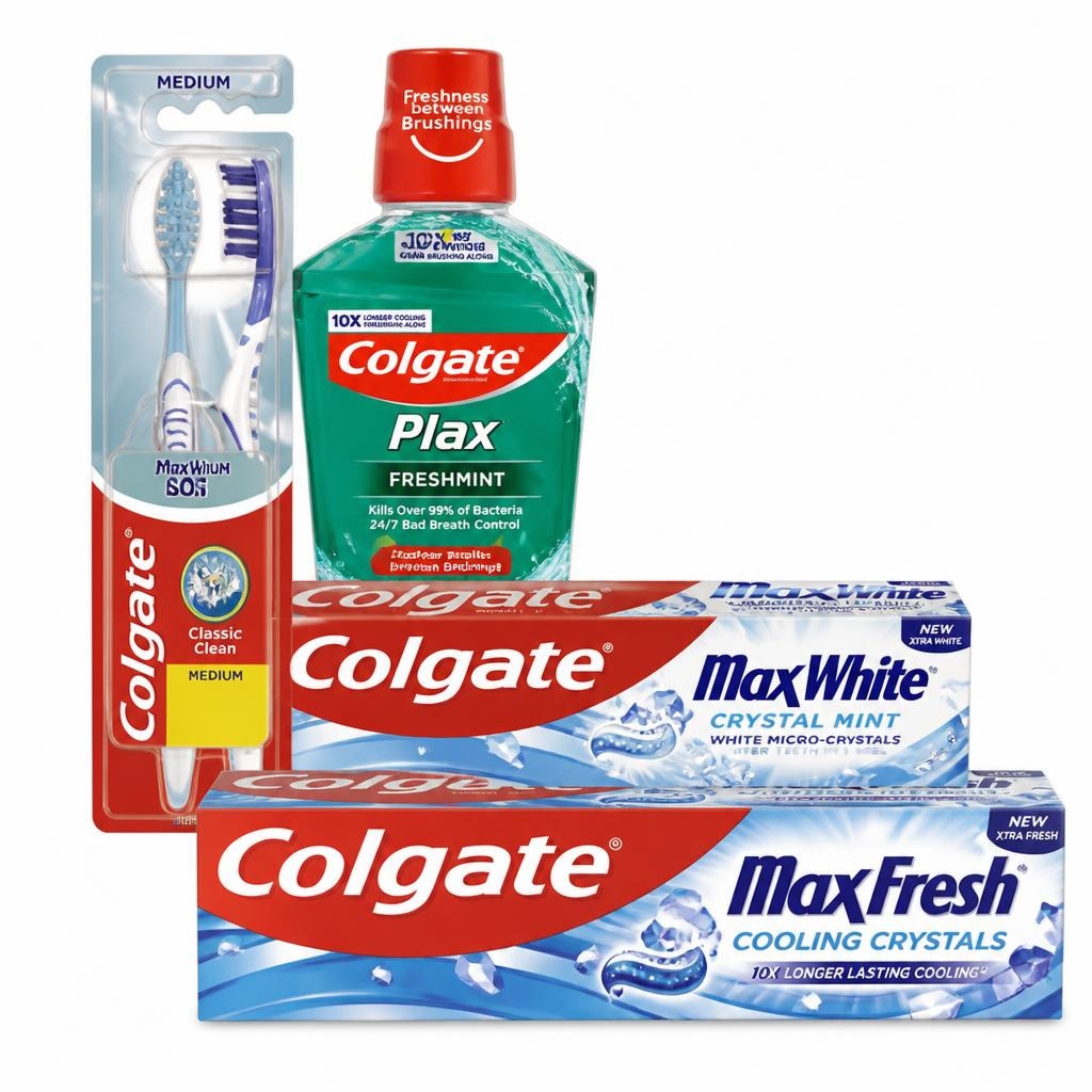 Colgate pasta za zube, vodica za usta ili četkica za zube Akcija u trgovini Plodine
