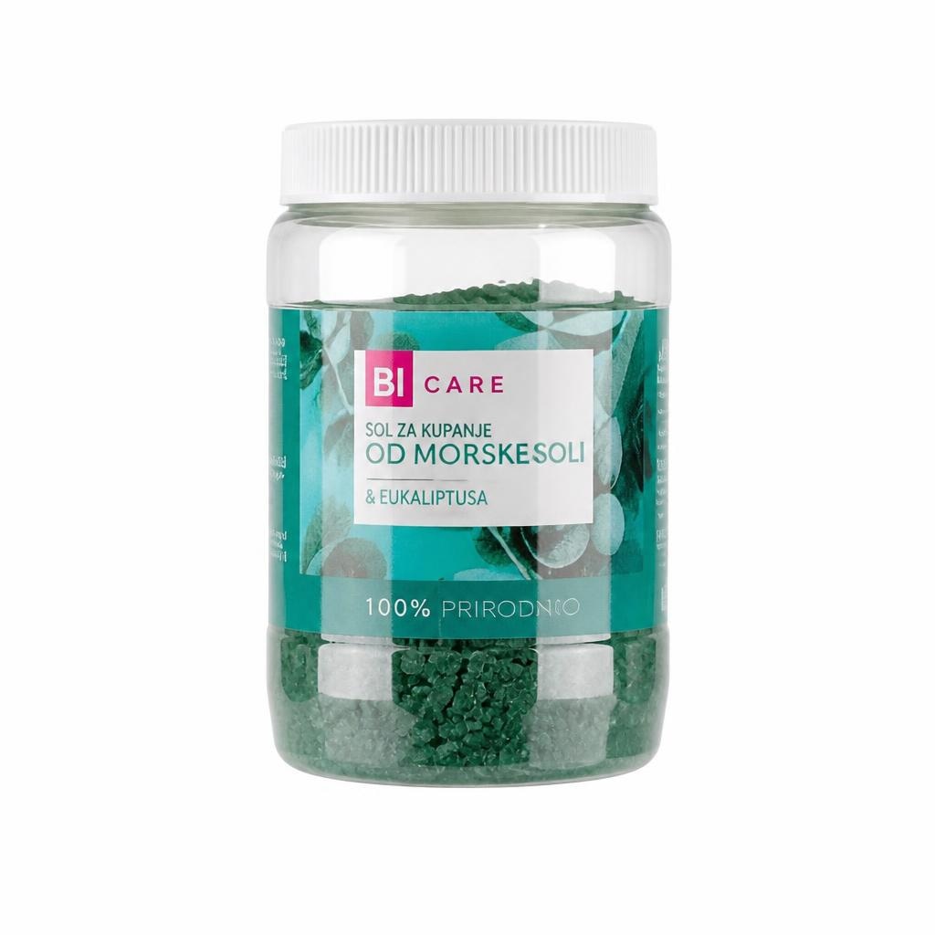 BI CARE sol za kupanje od morske soli&eukaliptusa 750 g Akcija u trgovini Bipa