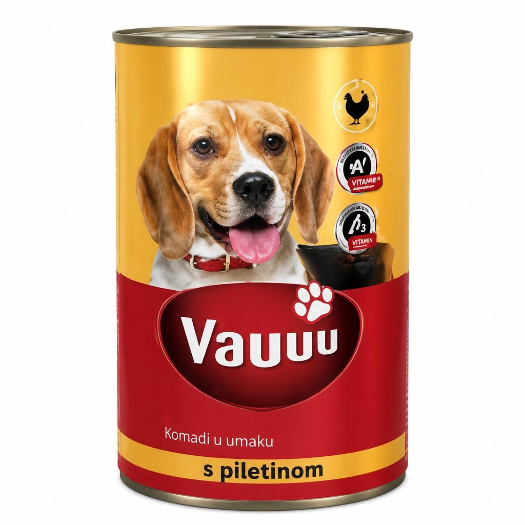 Vauuu Mokra hrana za pse 415 g - Akcija u trgovini Studenac