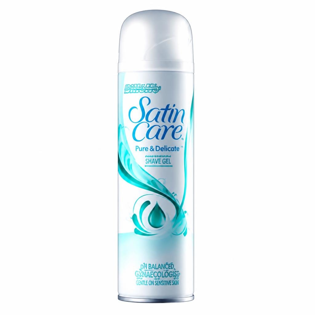 Gillette Satin care gel za brijanje pure& delicate 200ml - Akcija u trgovini Pivac