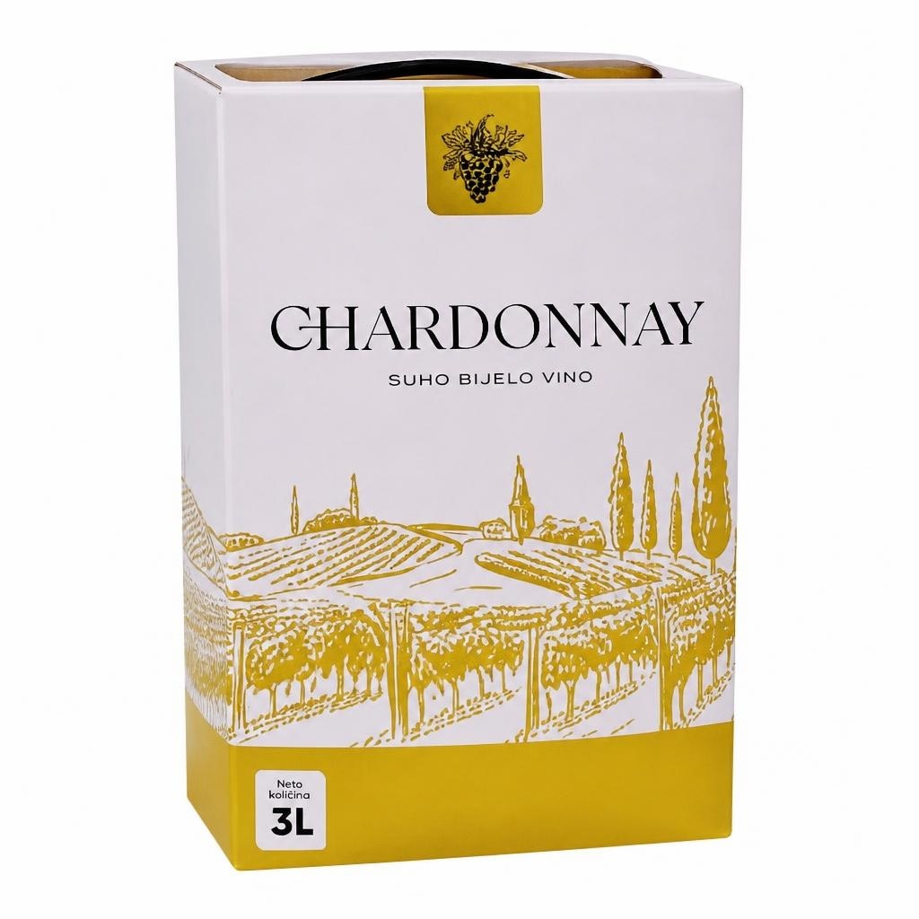 Agro Boba vino chardonnay 3 L Akcija u trgovini Pivac