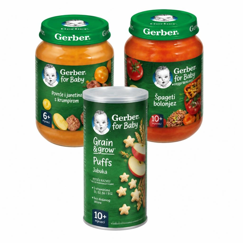 Gerber odabrani proizvodi 28 - 360 g Akcija u trgovini Plodine