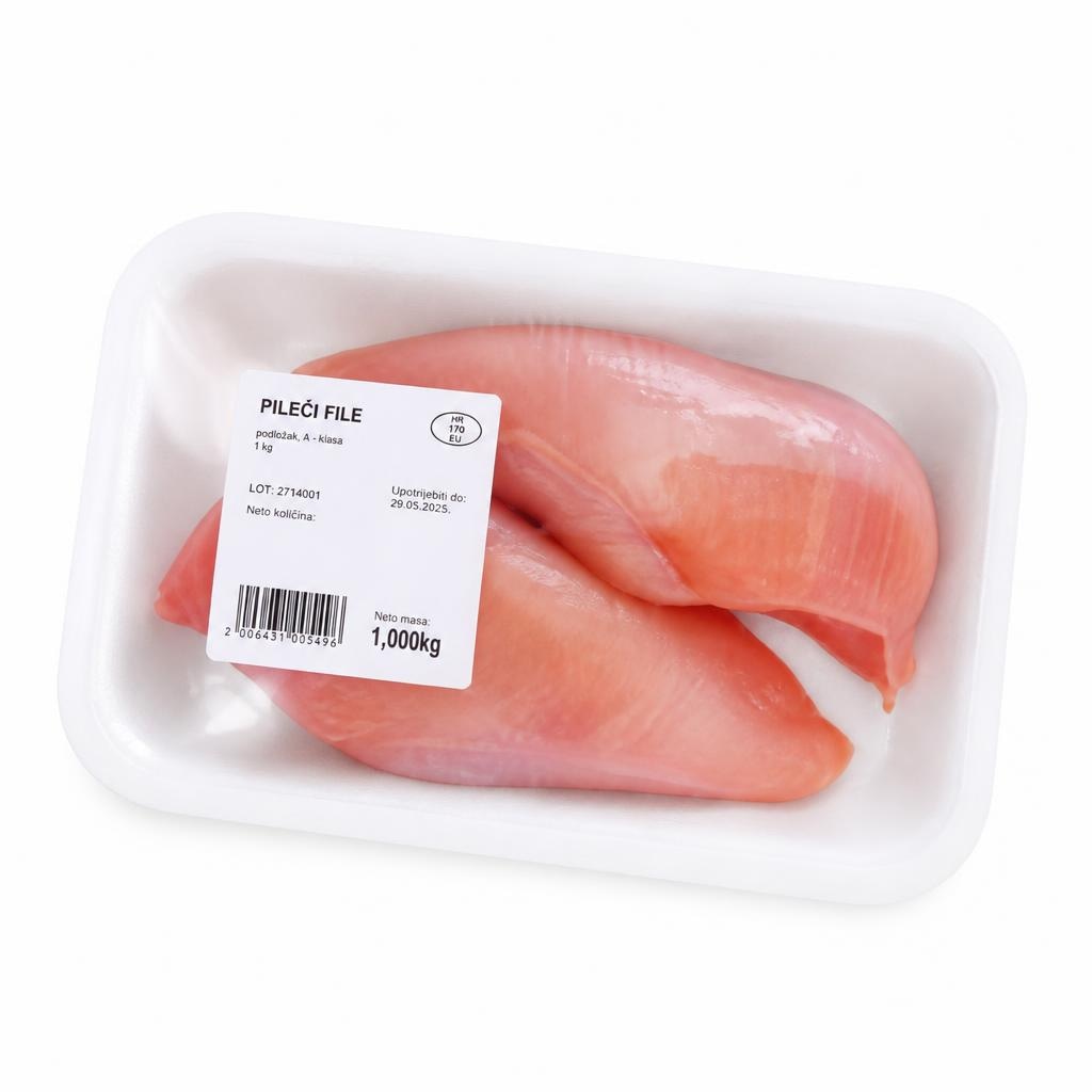 Pileći file 1 kg - Akcija u trgovini Spar