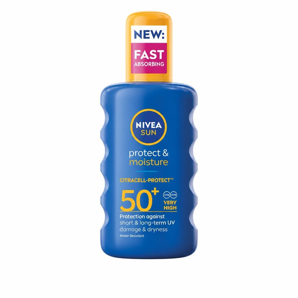 NIVEA SUN SPRAY Protect&moisture 200 ml - Akcija u trgovini Bipa