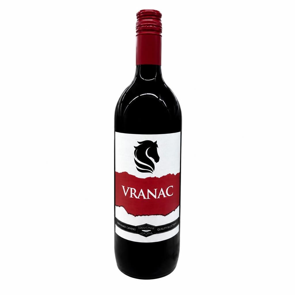 Vino Vranac 1 l Akcija u trgovini Boso