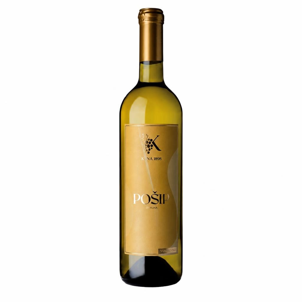 Vina Kuna Pošip vino bijelo 0,75 L Akcija u trgovini Tommy