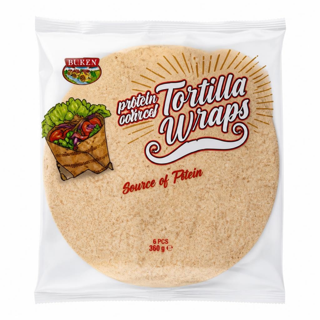 Tortilja protein 6 kom / 360 g Tre Mulini - Akcija u trgovini Eurospin