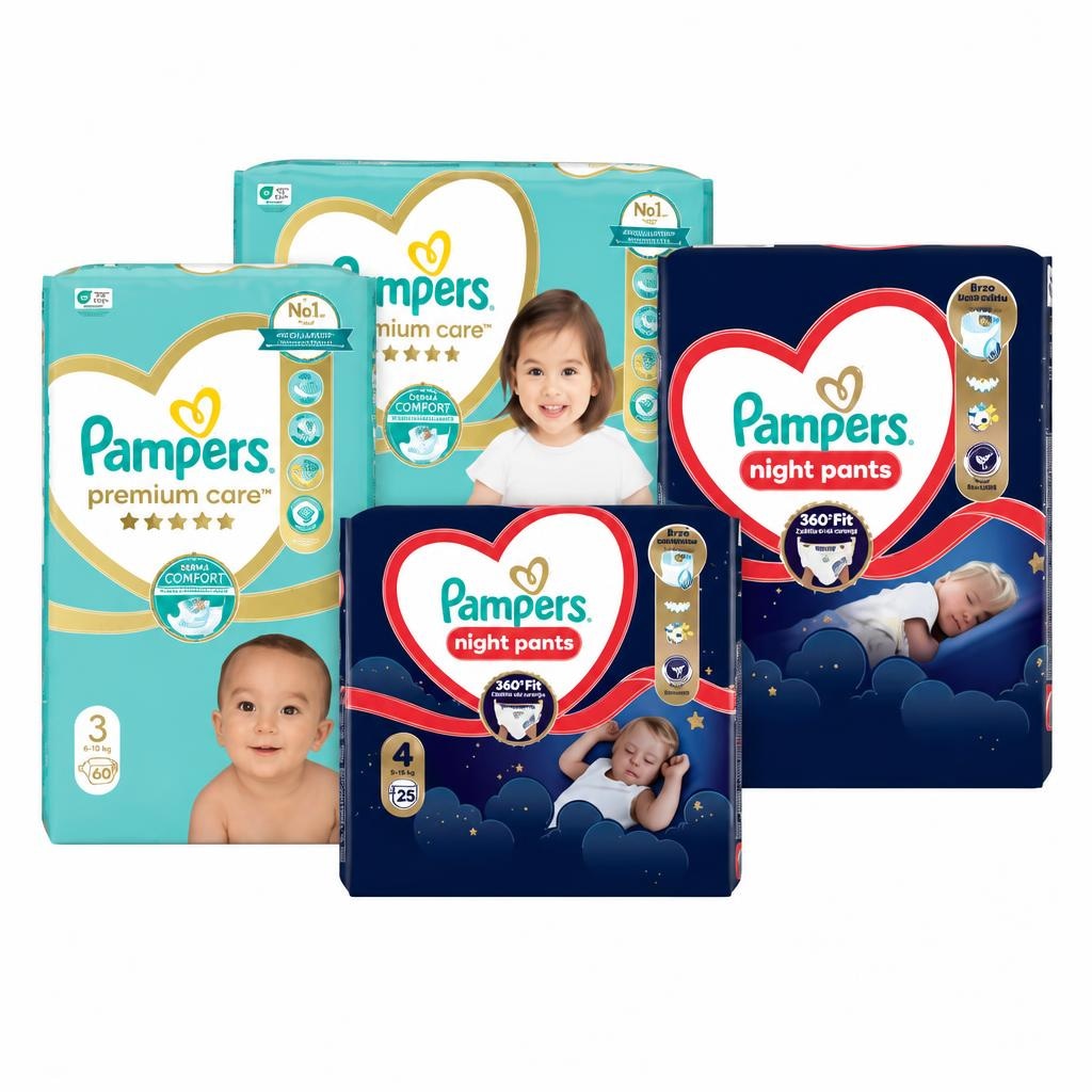 Dječje pelene ili pelene gaćice Pampers - Akcija u trgovini Interspar