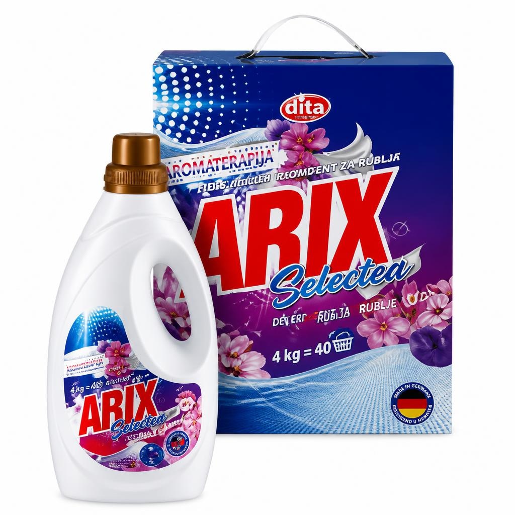 Arix Deterdžent za pranje rublja 4 kg ili 3 L - Akcija u trgovini Kaufland