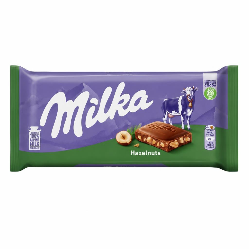 Milka Hazelnuts 80g - Akcija u trgovini Žabac