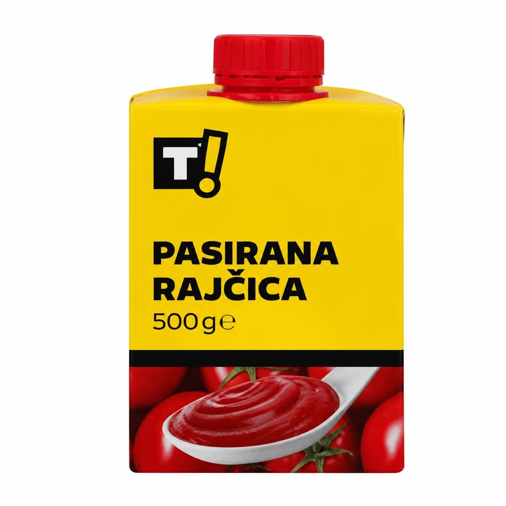 T! Pasirana rajčica 500 g - Akcija u trgovini Tommy
