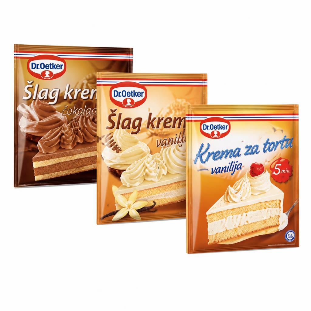 DR.OETKER Pripravci za kolače Akcija u trgovini Ribola