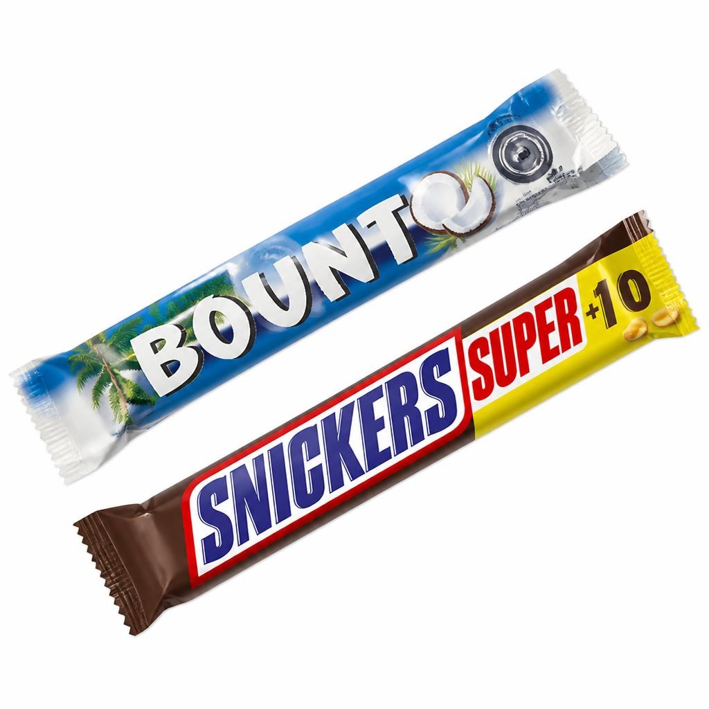 Snickers ili Bounty čokoladni desert Akcija u trgovini Tommy