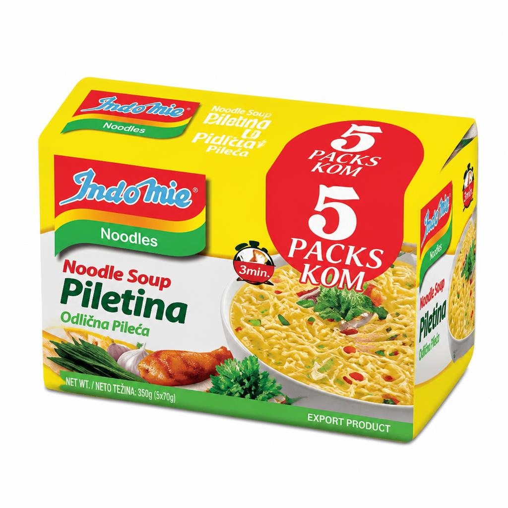 Indomie juha pileća 5x70g Akcija u trgovini Vrutak