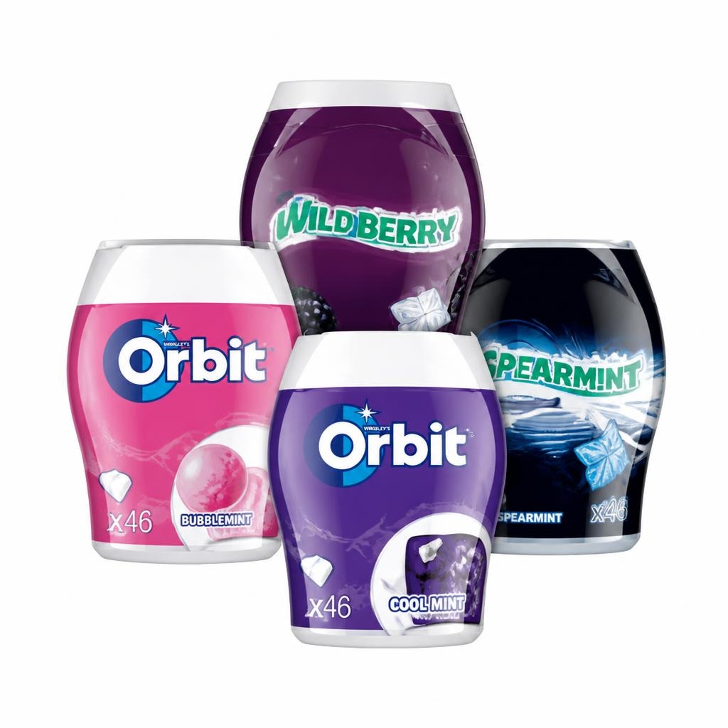 Orbit žvakaće gume 64 g Akcija u trgovini Plodine