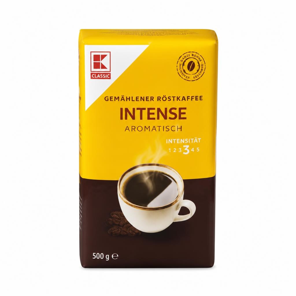 Mljevena kava Intense 500 g Classic - Akcija u trgovini Kaufland
