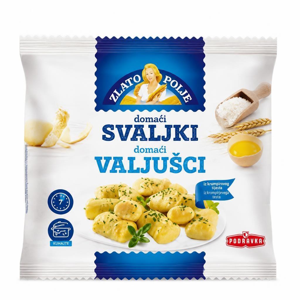 Zlato Polje Valjušci domaći 400g - Akcija u trgovini Žabac