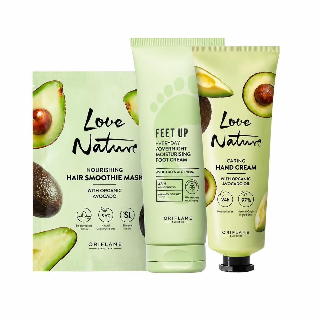 Love Nature set za svakodnevnu mekoću - Akcija u trgovini Oriflame
