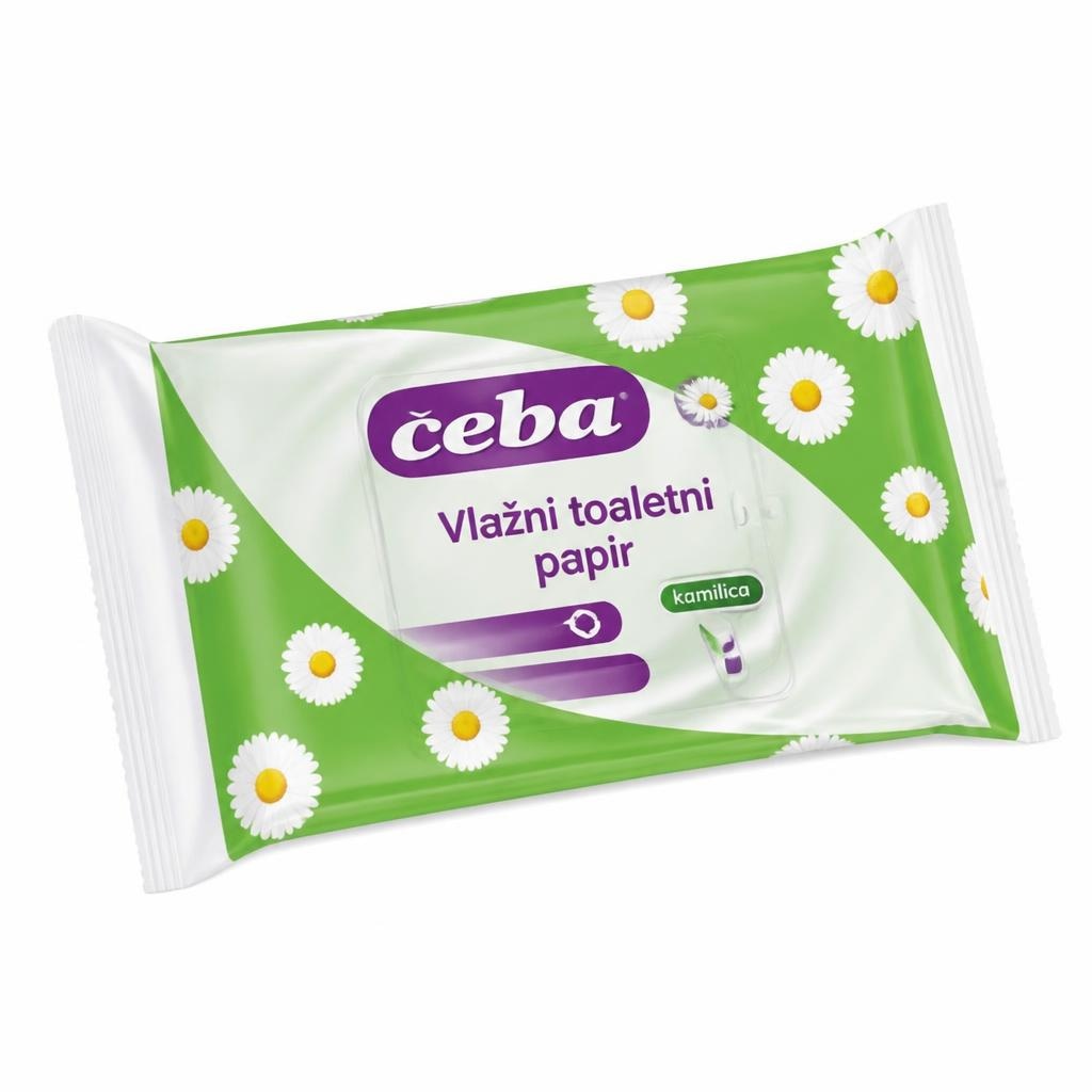 Čeba vlažni toaletni papir 60 kom Akcija u trgovini NTL