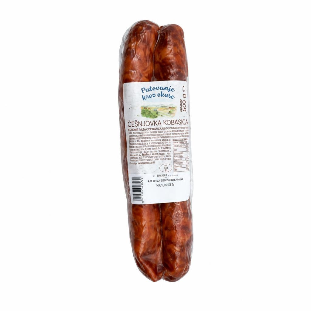 Kobasica Češnjovka 200 g Putovanje kroz okuse - Akcija u trgovini Eurospin