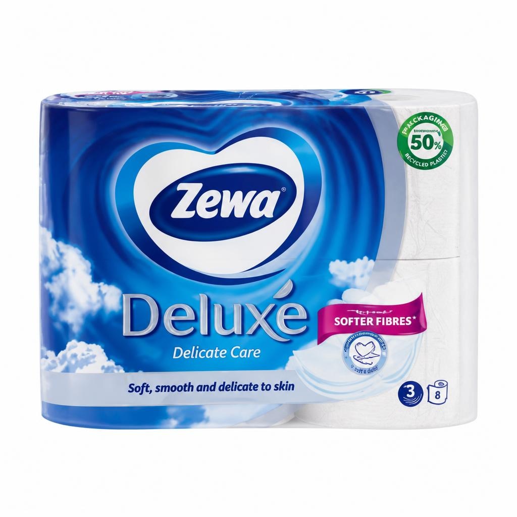 Toaletni papir Zewa Delicate care 4 role Akcija u trgovini Spar