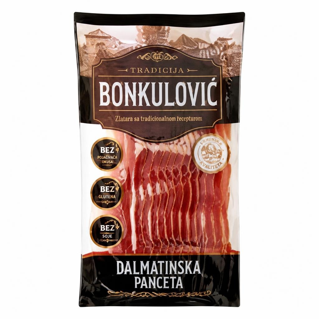 Dalmatinska panceta 100 g Bonkulović - Akcija u trgovini Studenac