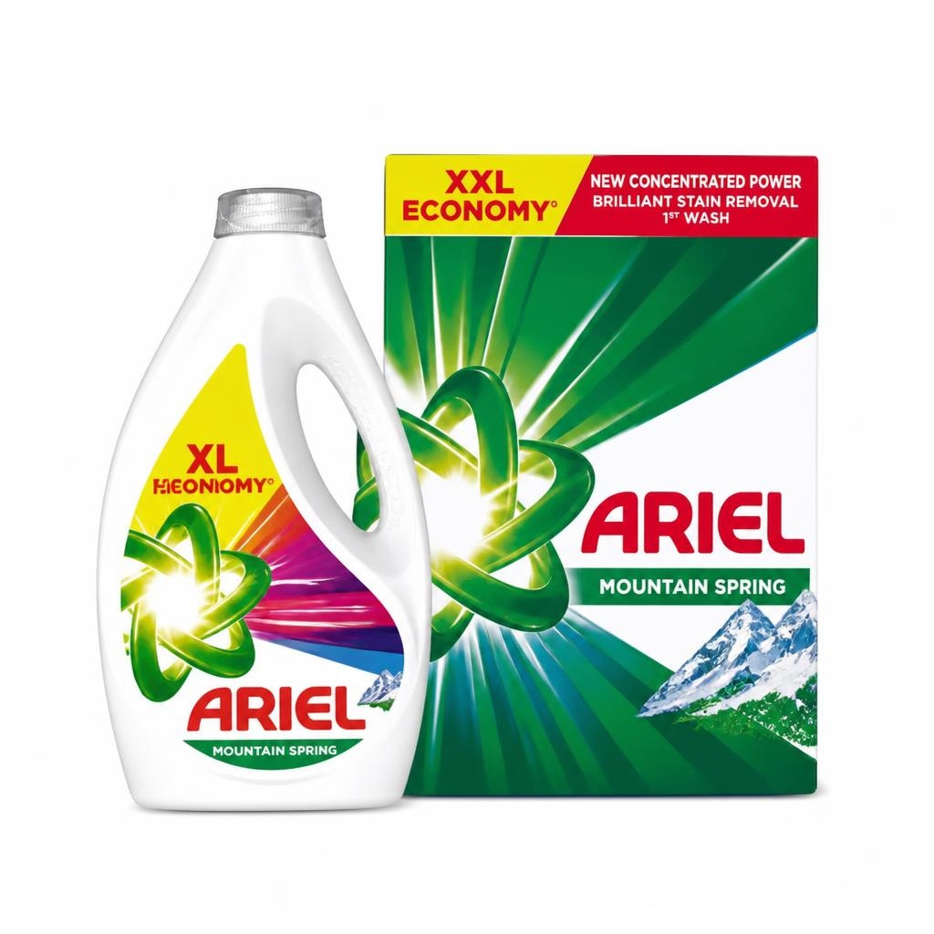 Ariel deterdžent za pranje rublja 3,465 kg; 2,25 - 2,71 l; 38 - 44 kom Akcija u trgovini Plodine