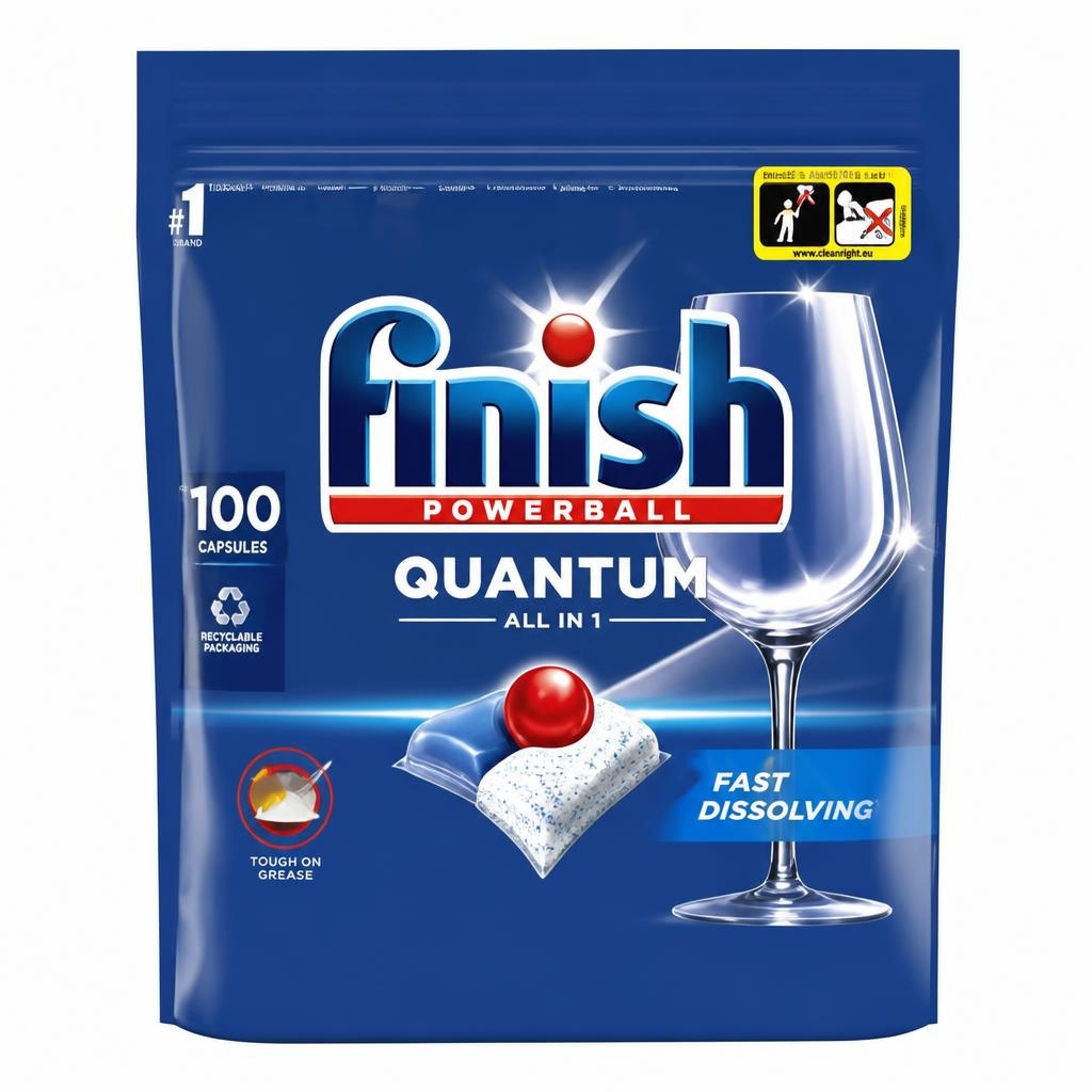 Finish Quantum kapsule za strojno pranje posuđa 100 kom - Akcija u trgovini Mueller