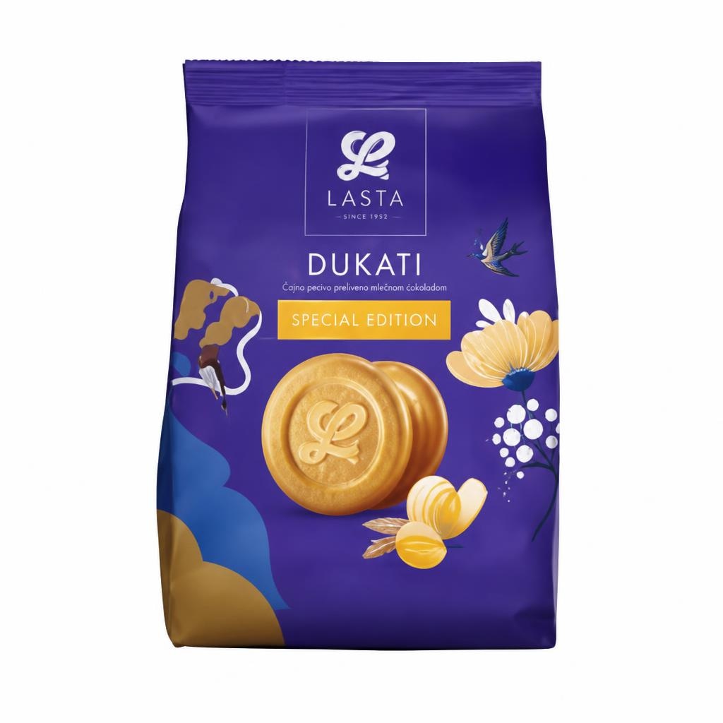 Lasta Dukati 500g Akcija u trgovini Pivac