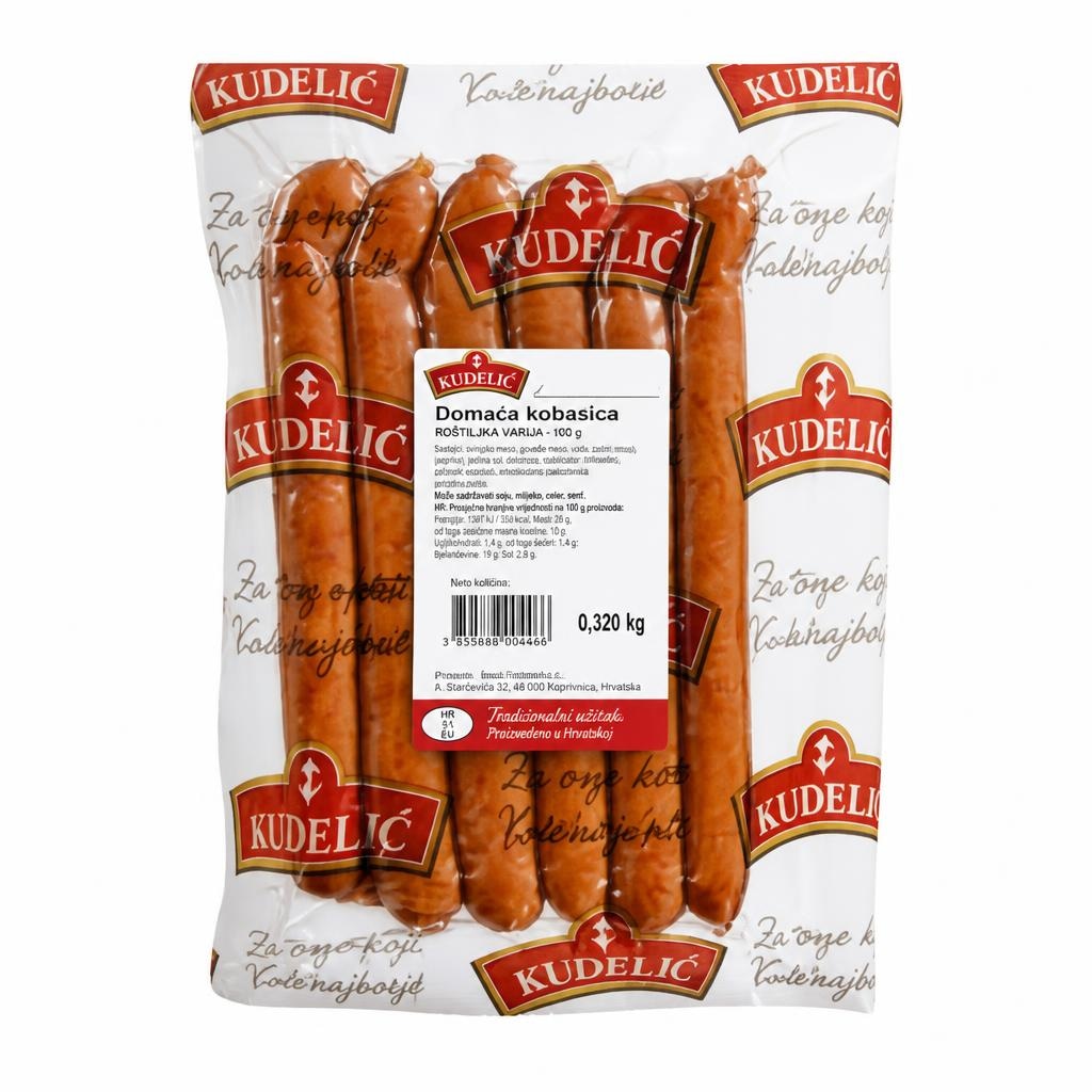 Kudelić Domaća kobasica 1kg - Akcija u trgovini Konzum