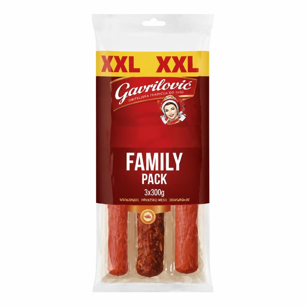 Gavrilović Family pack 3 x 300 g Akcija u trgovini Plodine