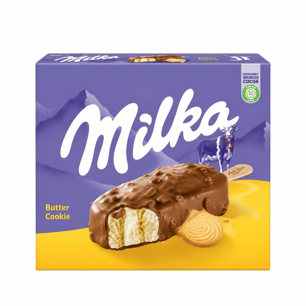 Milka sladoled štapić butter cookie 3 x 90 ml/198 g Akcija u trgovini Stanić Diskont