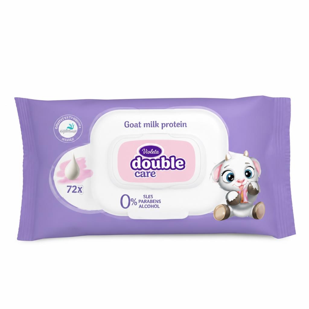 Vlažne maramice Violeta Soft 1 pakiranje - Akcija u trgovini Boso