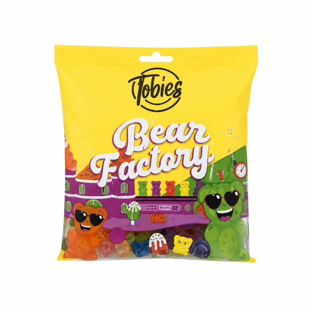 Tobies Candy Oily Bear Factory 200g - Akcija u trgovini Žabac