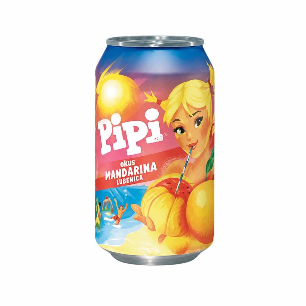 Pipi Mandarina Lubenica 0,33l - Akcija u trgovini Žabac