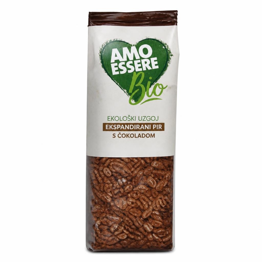 Amo Essere Bio ekspandirani pir s čokoladom Bio 150 g Akcija u trgovini Eurospin