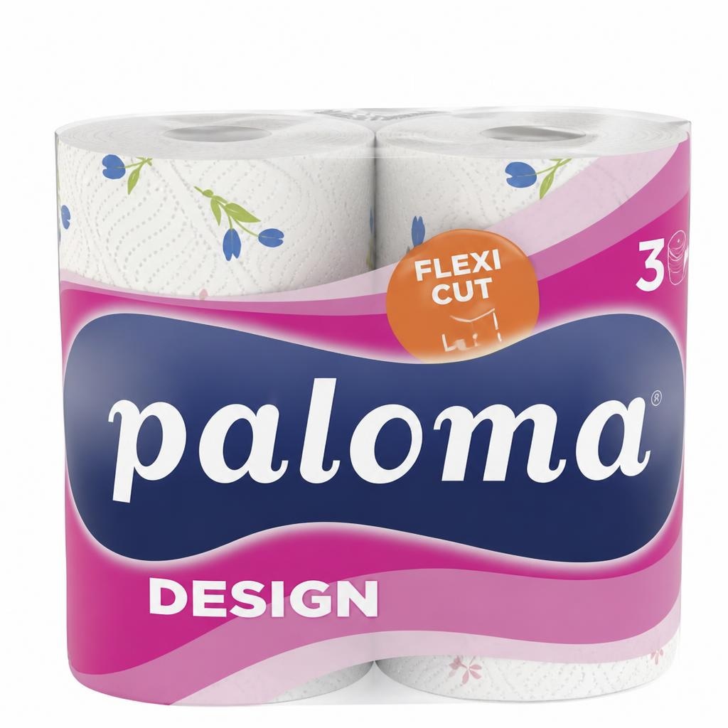 Paloma papirnati ručnik Design 2 role Akcija u trgovini Konzum