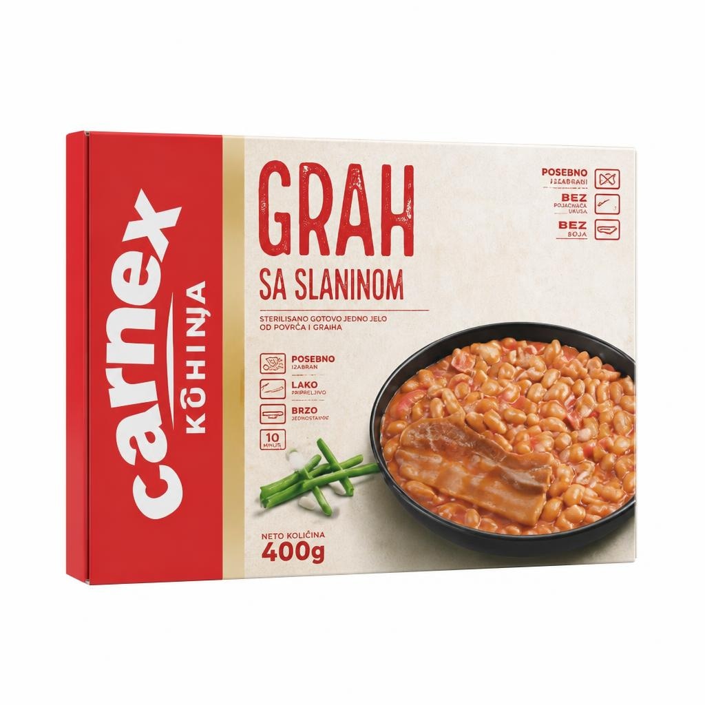 Carnex kuhinja gotova jela 400 g Akcija u trgovini Plodine
