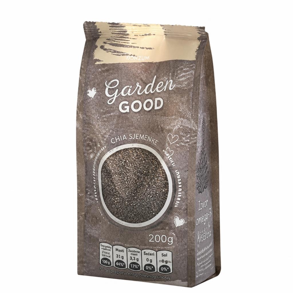 Garden Good chia sjemenke 200g Akcija u trgovini Konzum
