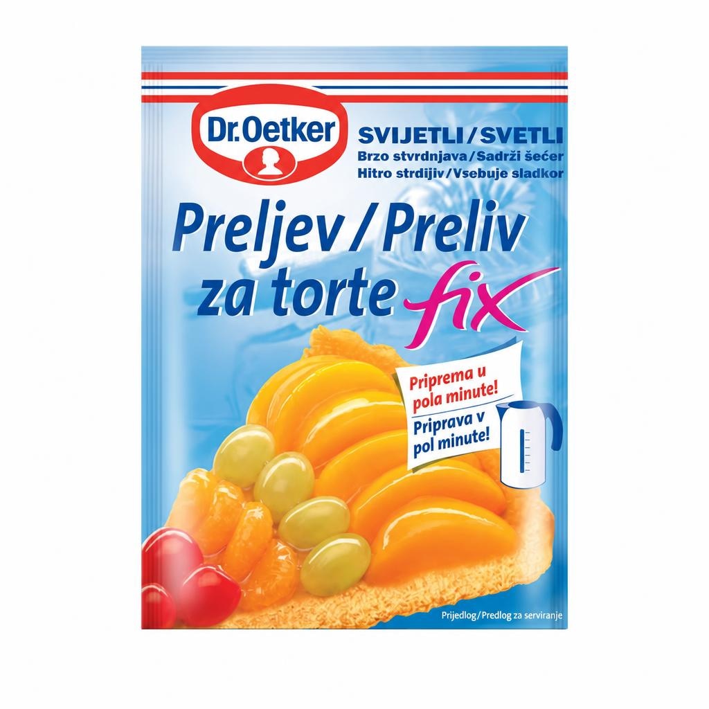 Dr. Oetker Preljev za torte 50g - Akcija u trgovini Žabac