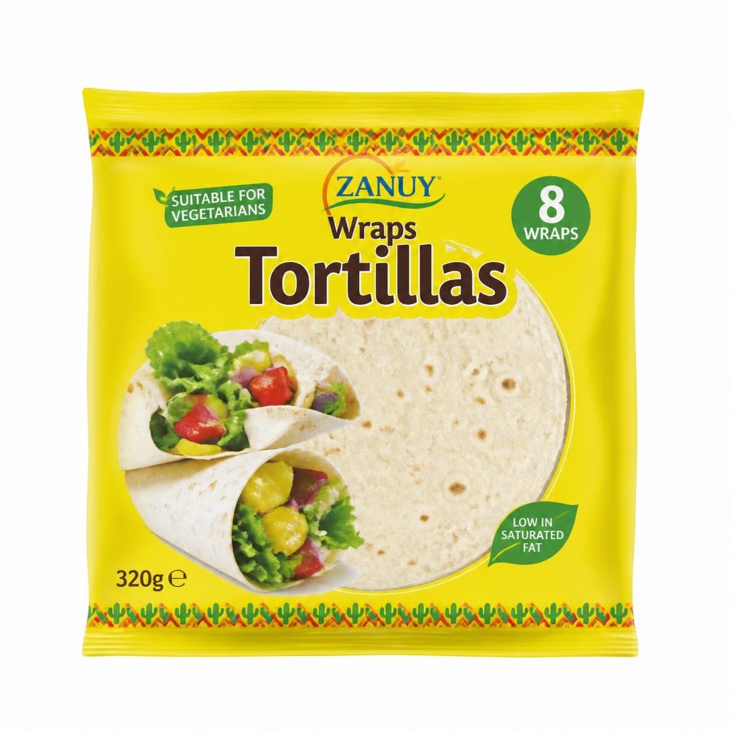 Zanuy Wrap Tortilla 375g Akcija u trgovini Vrutak