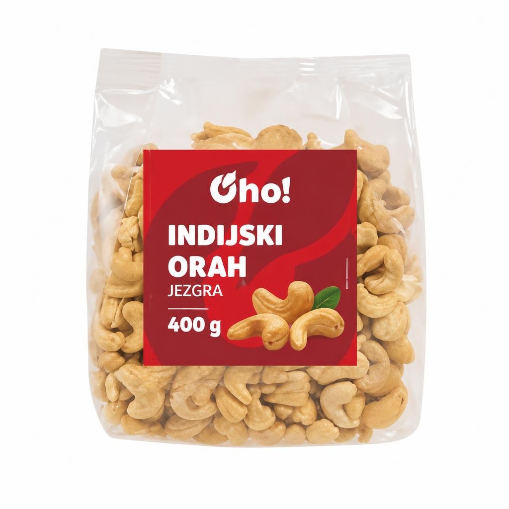 Indijski orah 400 g Oho! Akcija u trgovini Plodine