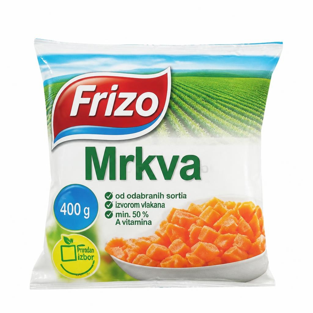 Frizo Mrkva 400 g Akcija u trgovini Plodine