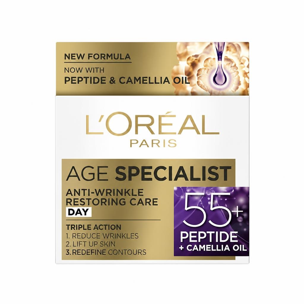 L'Oréal Age Specialist Anti-Wrinkle Restoring Care Day 55+ - Akcija u trgovini Interspar