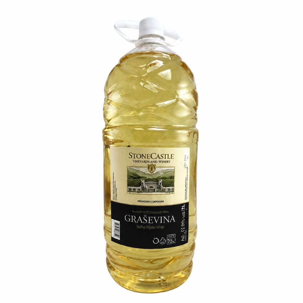 Vino Stone Castle Graševina 3 l - Akcija u trgovini Boso